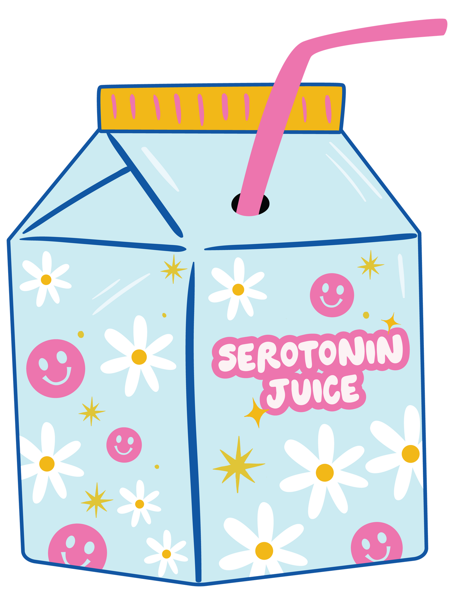 Serotonin Juice Sticker