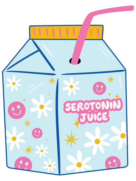 Serotonin Juice Sticker