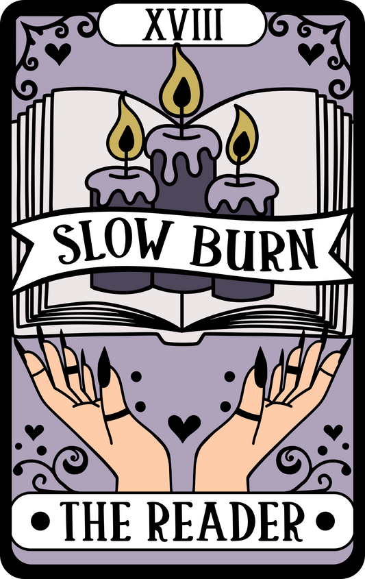 Slow Burn Tarot Sticker