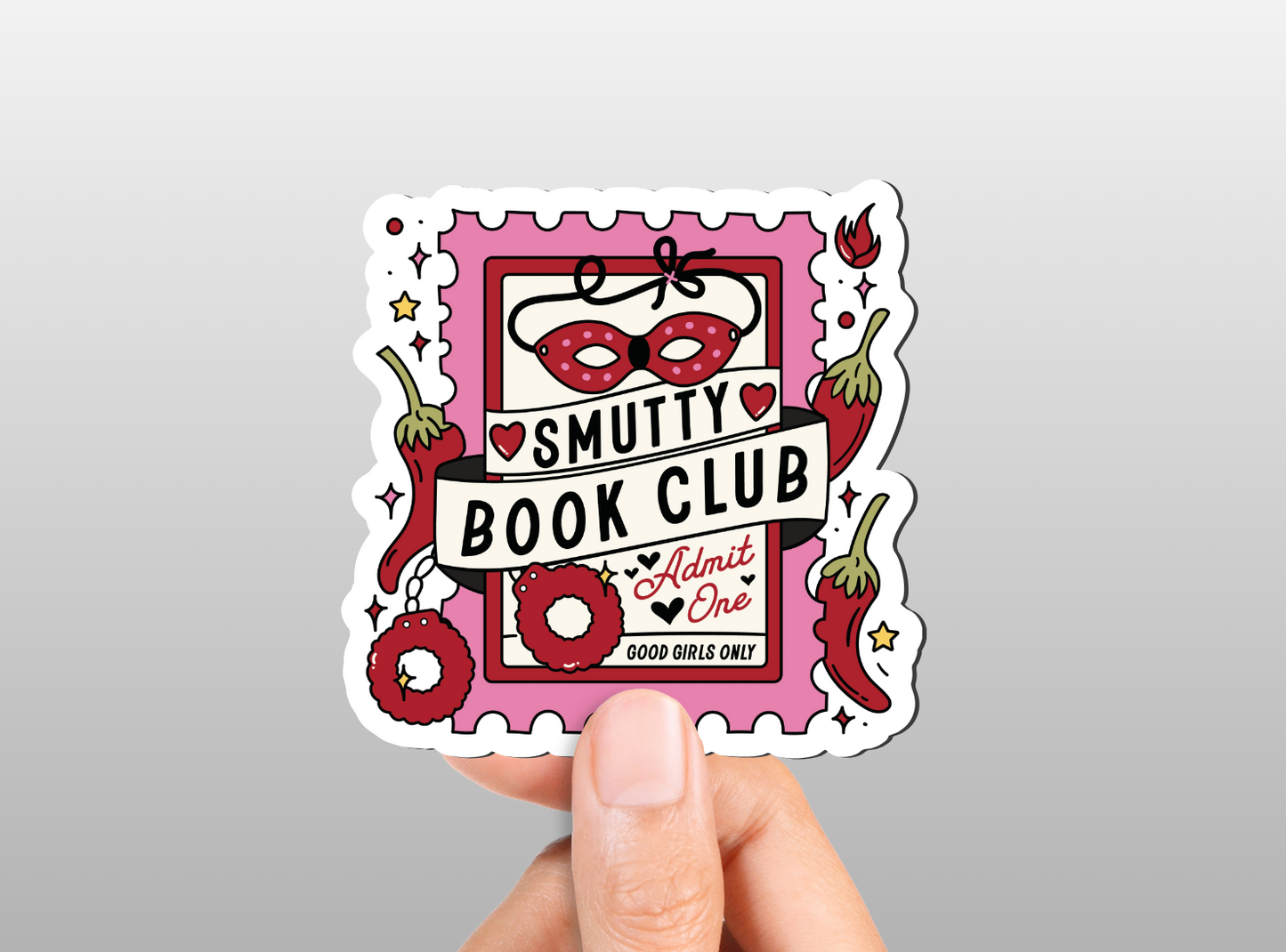 Smutty Book Club Magnet