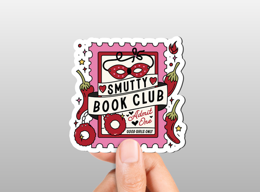 Smutty Book Club Magnet