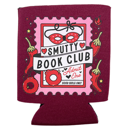 Smutty Book Club Coozie