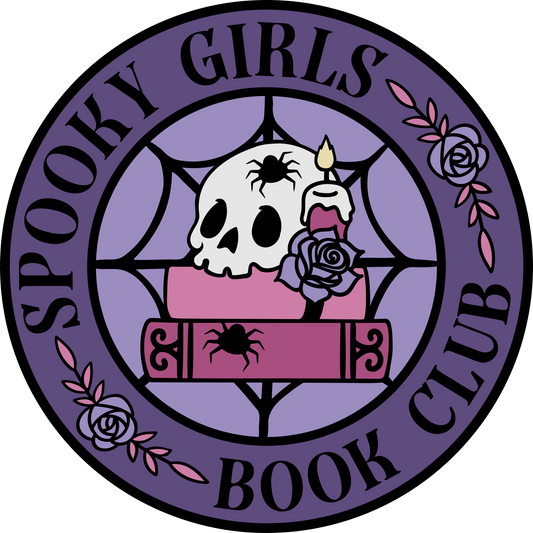 Spooky Girls Book Club Sticker