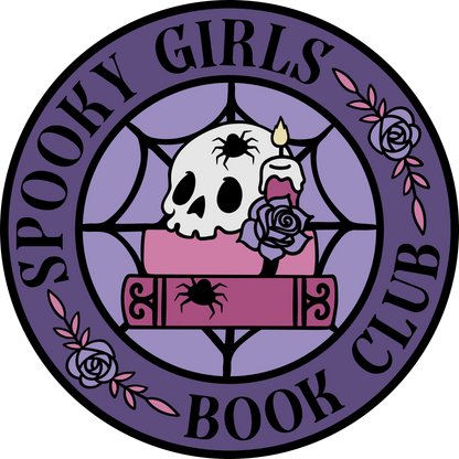 Spooky Girls Book Club Decal