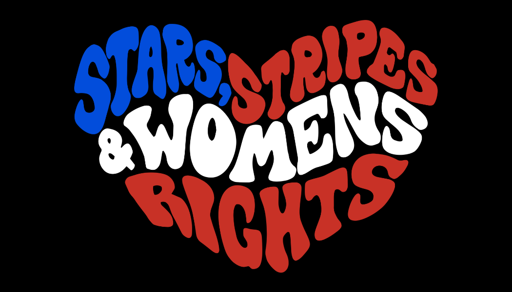 Stars, Stripes, and Womens Rights Decal