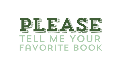 PLEASE Tell Me Your Favorite Book Sticker