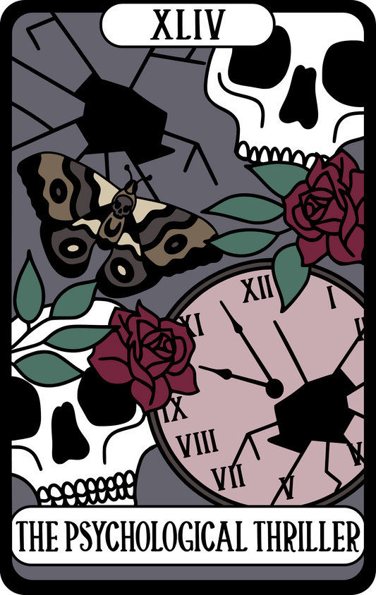 The Psychological Thriller Tarot Sticker