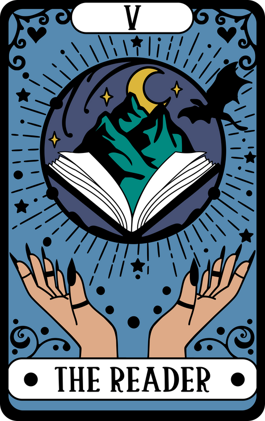 The Reader (Fantasy) Tarot Sticker