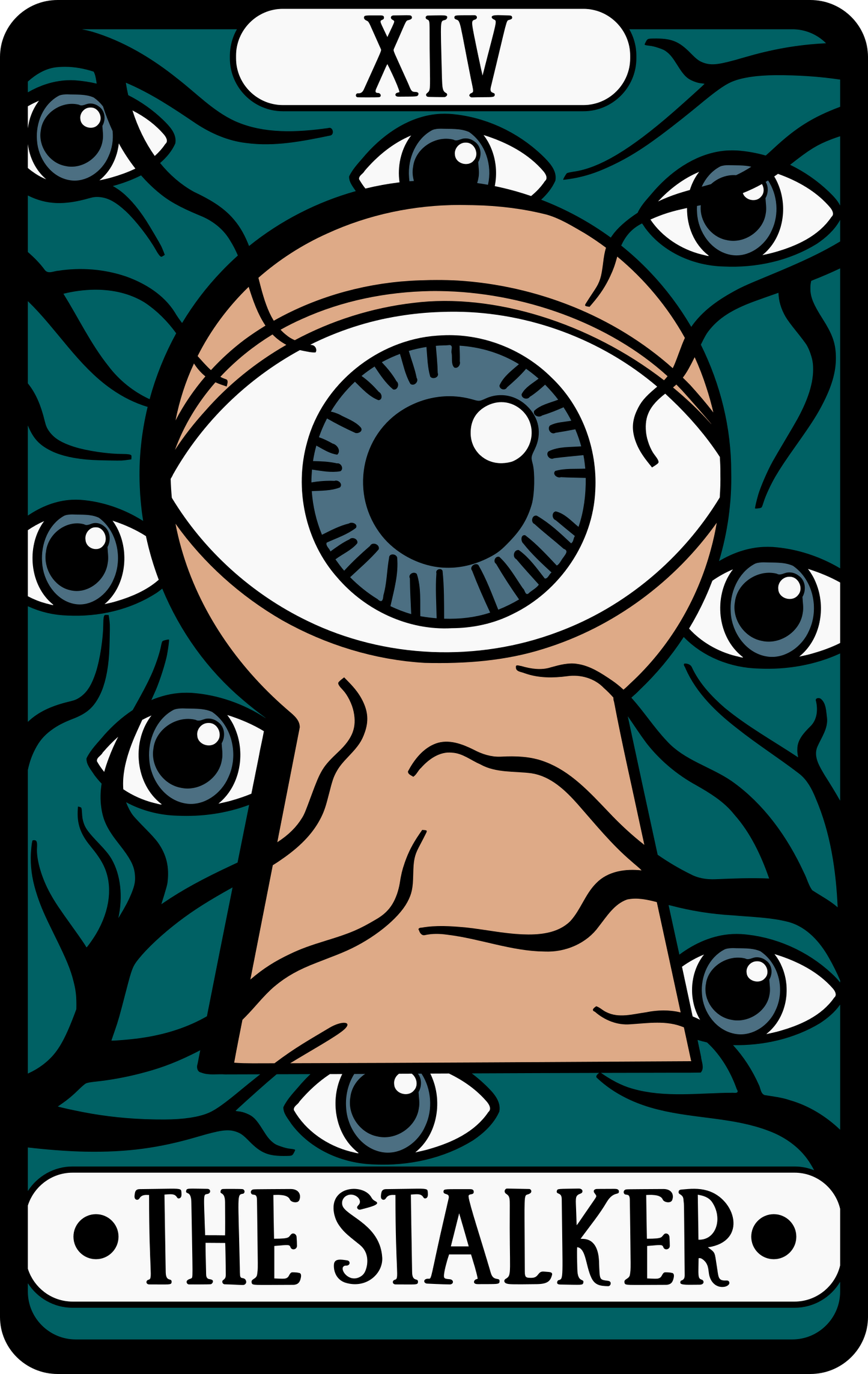 The Stalker Tarot Sticker