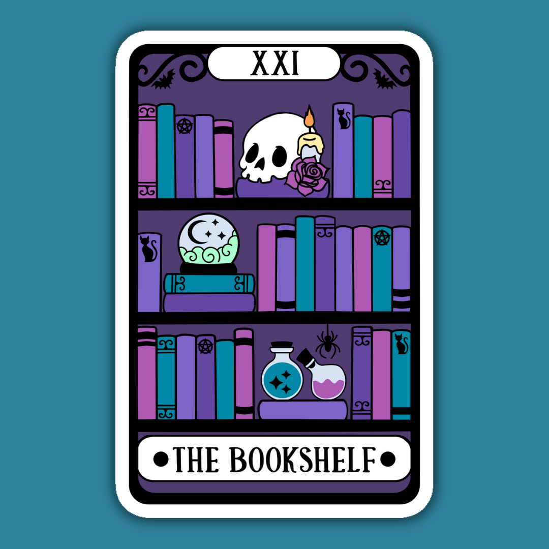 The Bookshelf Alternative Sticker