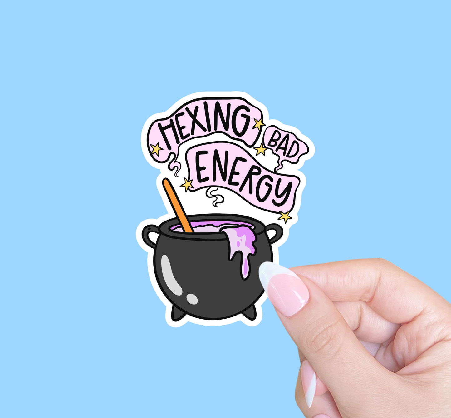 Hexing Bad Energy Sticker